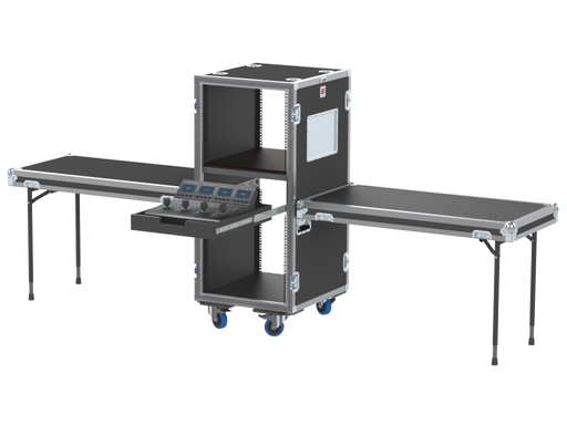 SANTOSOM RACK 19" Rack Espuma-Rack DDR, 24U 600 Anti-choque