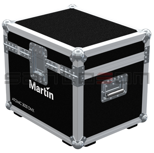Santosom Make Up Flight case, 2x Martin Atomic 3000DMX