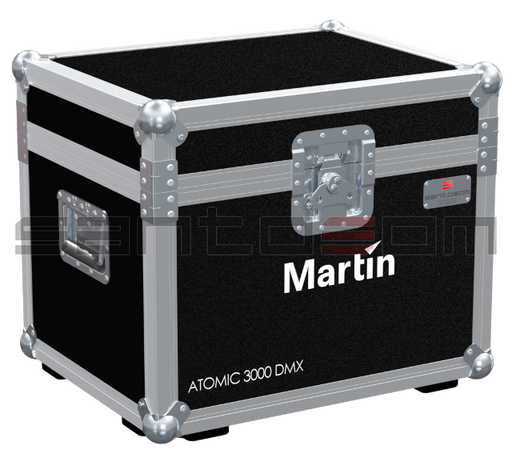 Santosom Make Up Flight case, 2x Martin Atomic 3000DMX
