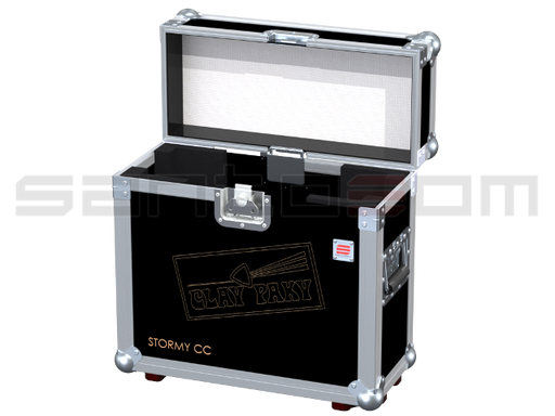 Santosom Flight case, Clay Paky Stormy CC