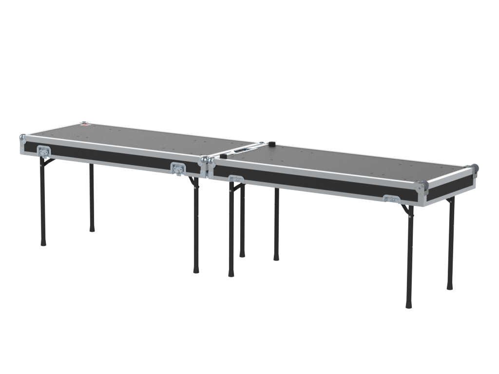 Santosom Custom Made Flight Case, Double Table