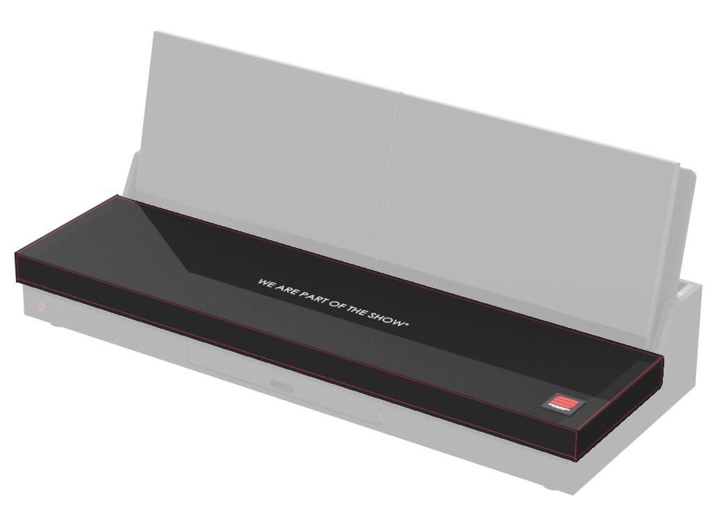 SANTOSOM NYLON-BAG PRO Capa térmica de consola para Avolites T3&T3 Wing