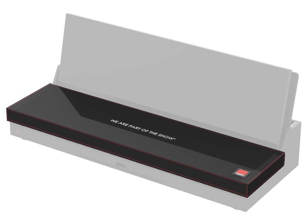 SANTOSOM NYLON-BAG PRO Capa térmica de consola para Avolites T3&T3 Wing