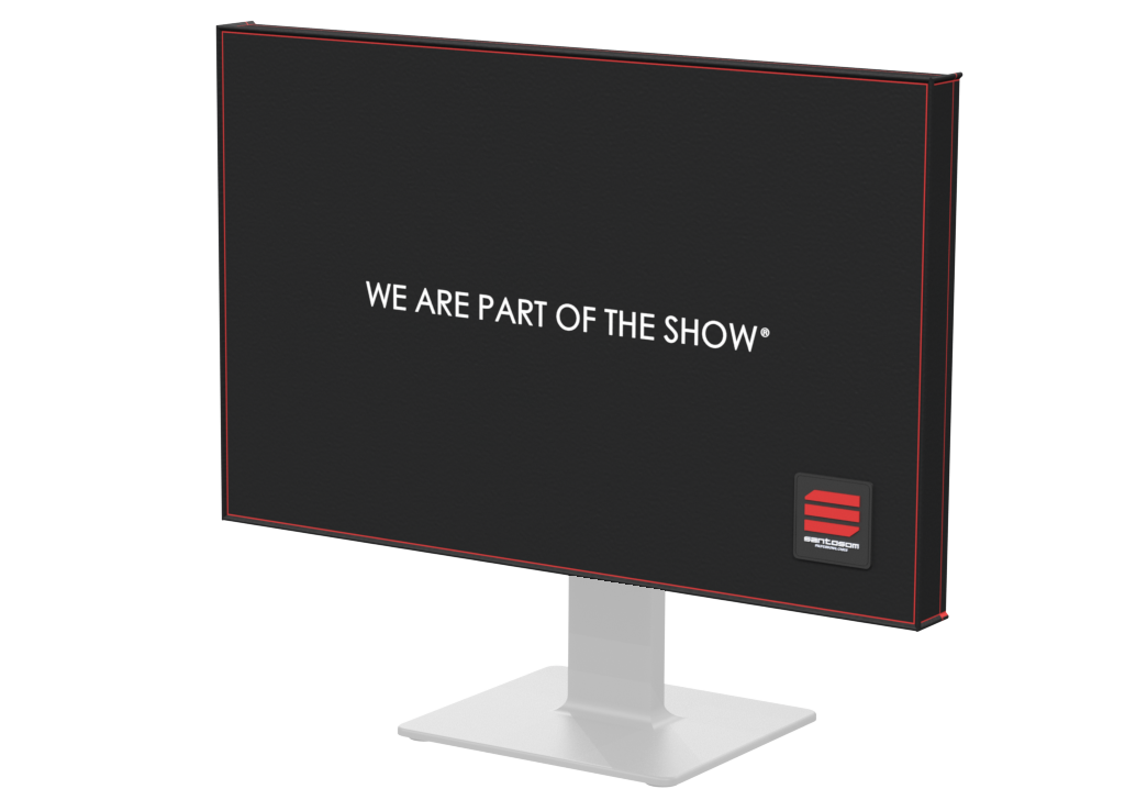 SANTOSOM PRO Funda térmica con espuma (8 mm de grosor) para 1x monitor de 22"