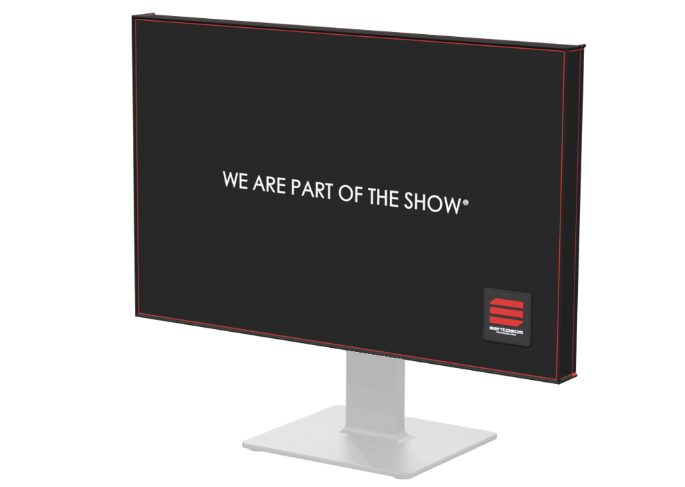 SANTOSOM PRO Funda térmica con espuma (8 mm de grosor) para 1x monitor de 22"