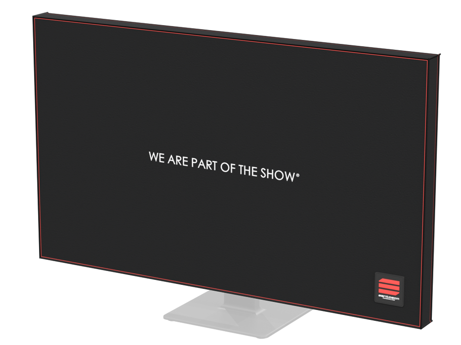 SANTOSOM PRO Housse thermique avec mousse (8mm d'épaisseur) pour 1x moniteur 32"