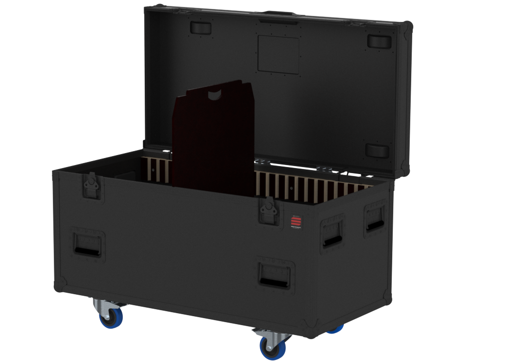 SANTOSOM Trunk PRO TOUR 120 AllBlack (116x56x56cm WID)