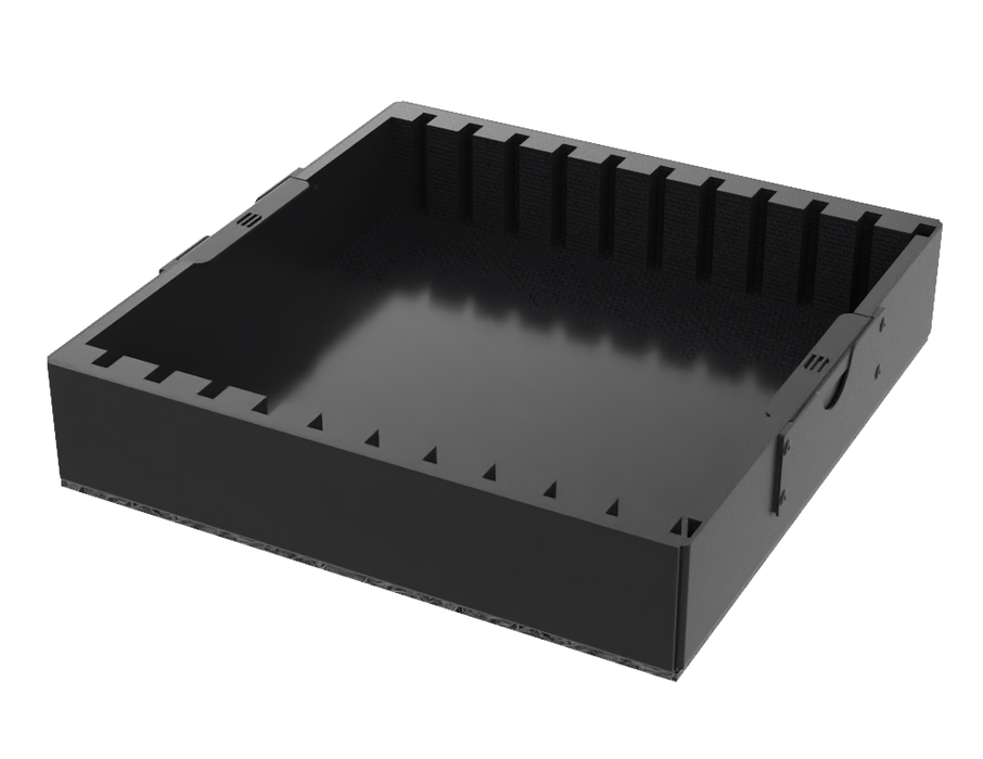 SANTOSOM ACCESSORY Aluminum Tray1 1U (25x25x05 Hi)