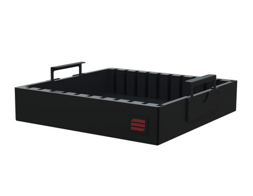 SANTOSOM ACCESSORY Aluminum Tray1 1U (25x25x05 Hi)