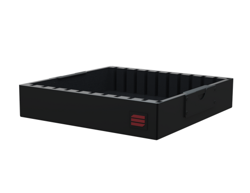 SANTOSOM ACCESSORY Aluminum Tray1 1U (25x25x05 Hi)