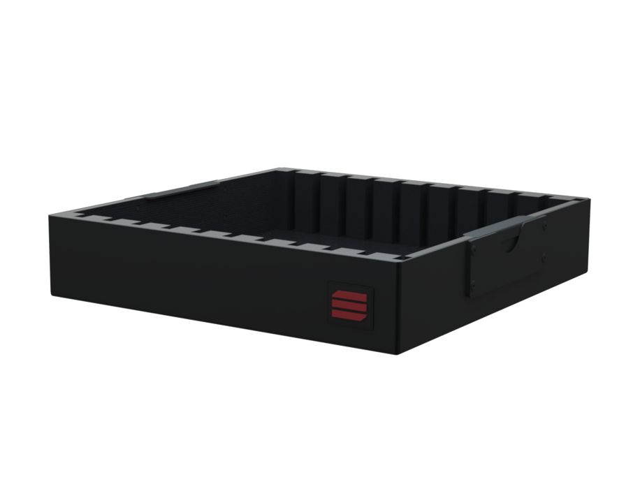 SANTOSOM ACCESSORY Aluminum Tray1 1U (25x25x05 Hi)