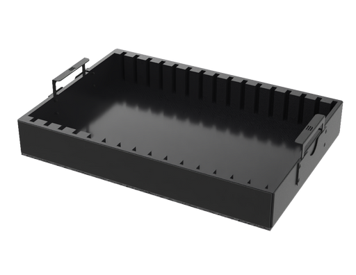 SANTOSOM Aluminum Tray1 1U, for PX2L (36x25x05 WID)