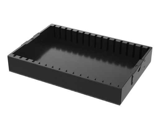 SANTOSOM Aluminum Tray1 1U, for PX2L (36x25x05 WID)