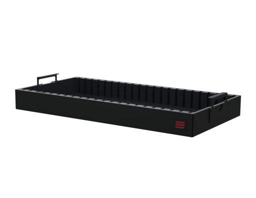 SANTOSOM ACCESSORY Aluminum Tray1 1U, for PX2L (50x25x09 WID)