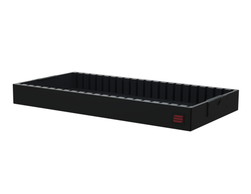 SANTOSOM ACCESSORY Aluminum Tray1 1U, for PX2L (50x25x09 WID)