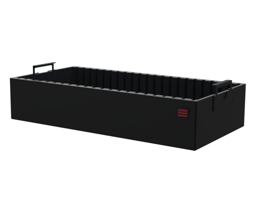 SANTOSOM ACCESSORY Aluminum Tray1 2U, for PX2L (50x25x09 WID)