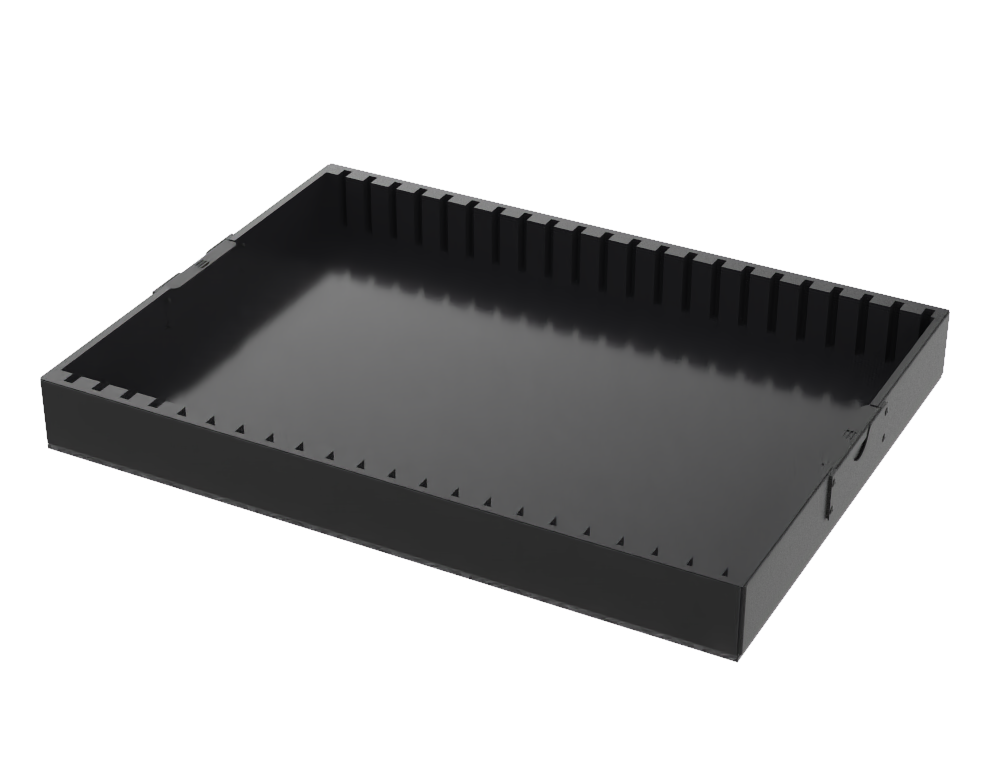 SANTOSOM ACCESSORY Aluminum Tray1 1U, for PX2L (36x25x05 WID)