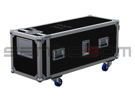 SANTOSOM MICROPHONE STANDS Flight case, 9x Mic Stands (Ø105x1090)