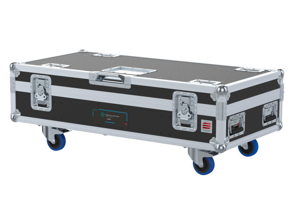 SANTOSOM SPEAKER STANDS Flight case PRO, 6x K&M 26734