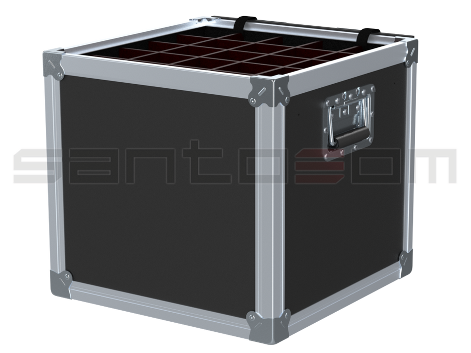SANTOSOM ORCHESTRA Flight case XB, 25x Music Stands (Ø75x410)