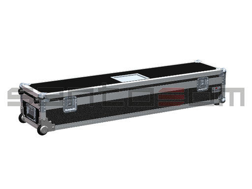 Santosom Mic Stand Flight case, 2x Manfroto 007 BSU