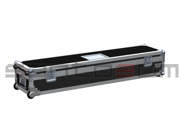 Santosom Mic Stand Flight case, 2x Manfroto 007 BSU