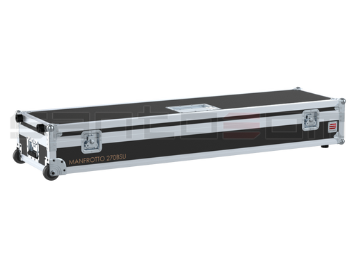 SANTOSOM SPEAKER STANDS Flight Case, 2x Manfrotto 270BSU