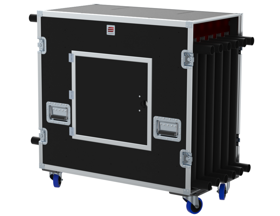 SANTOSOM Rigging Flight case, 12x Interal Drop Arm (Truss case)