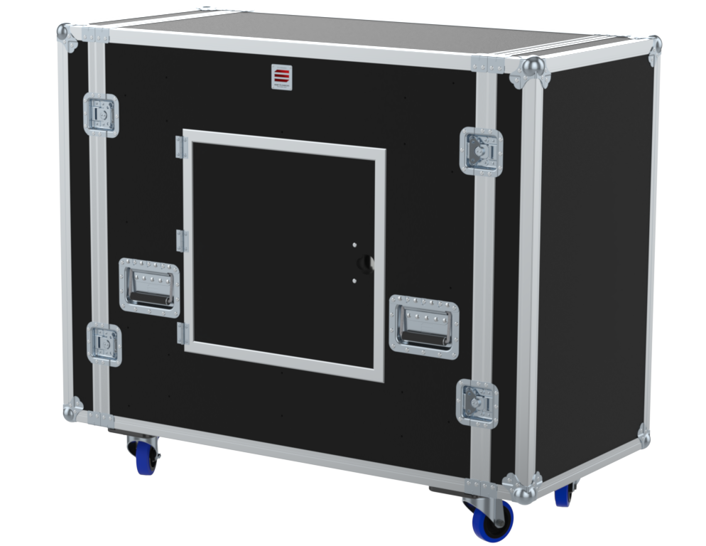SANTOSOM Rigging Flight case, 12x Interal Drop Arm (Truss case)