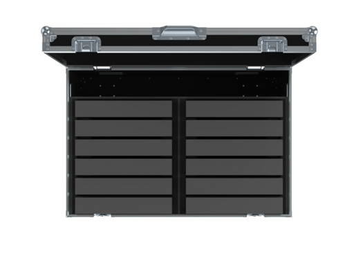 Santosom Display Flight case, 12x Led (500x83,3x500mm)