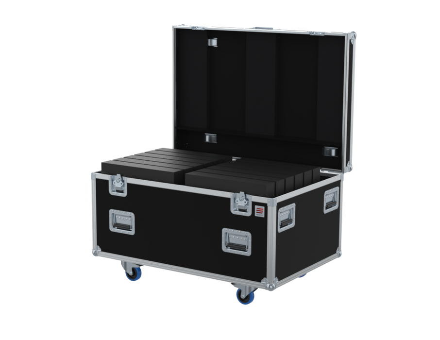 Santosom Display Flight case, 12x Led (500x83,3x500mm)