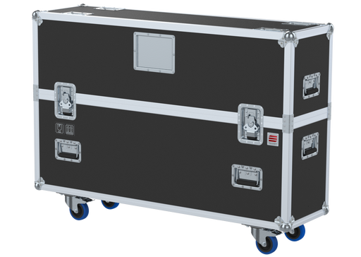 SANTOSOM Display Flight case PRO, 2x Screen Adjustable (max: 146x86x11)