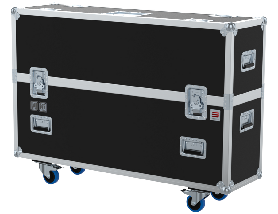 SANTOSOM Display Flight case PRO, 2x Screens 55´ (1280x80x750 UID)