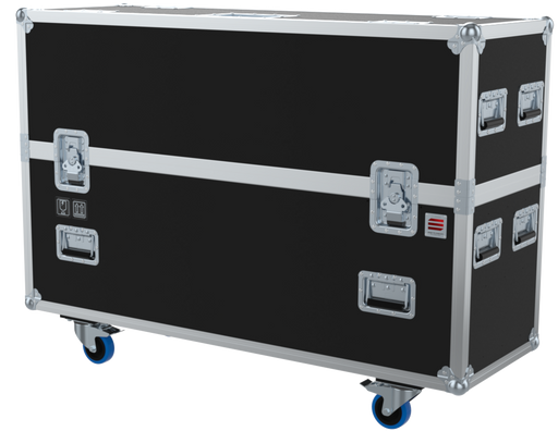 SANTOSOM Display Flight case PRO, 4x Screens 55´ (1280x76x750 UID)