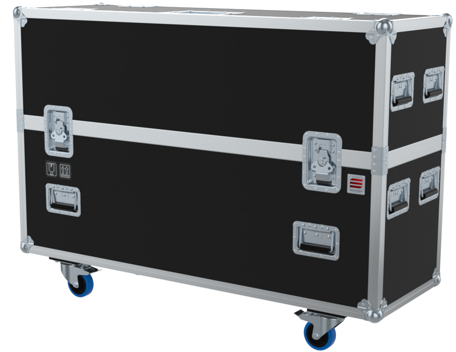 SANTOSOM Display Flight case PRO, 4x Screens 55´ (1280x76x750 UID)