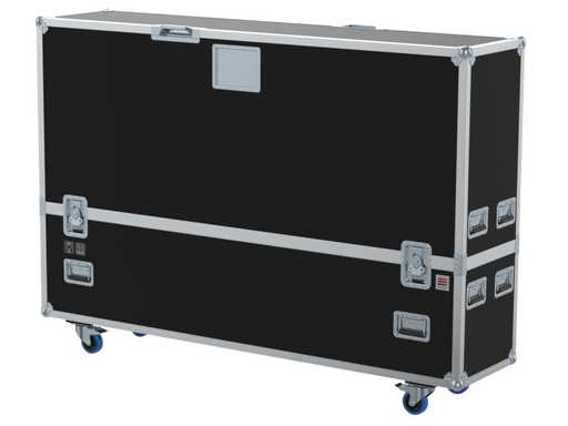SANTOSOM Display Flight case PRO, 2x Screens 85´ (1920x120x1170 UID)
