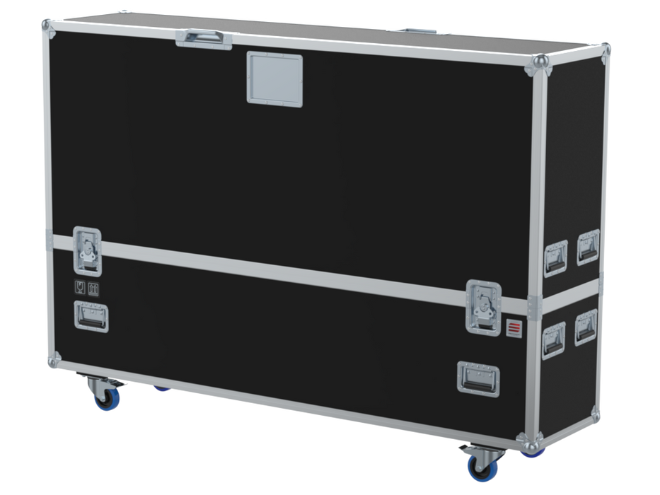 SANTOSOM Display Flight case PRO, 2x Screens 85´ (1920x120x1170 UID)