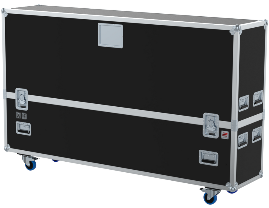 SANTOSOM Display Flight case PRO, 2x Screens (2020x120x1070 UID)