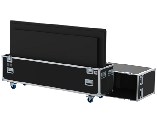 SANTOSOM Display Flight case PRO, 2x Screens (2020x120x1070 UID)
