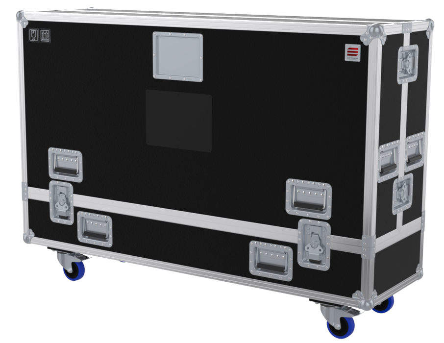 SANTOSOM Display Flight case PRO, 2x Screen 65´ (1520x90x870 UID)