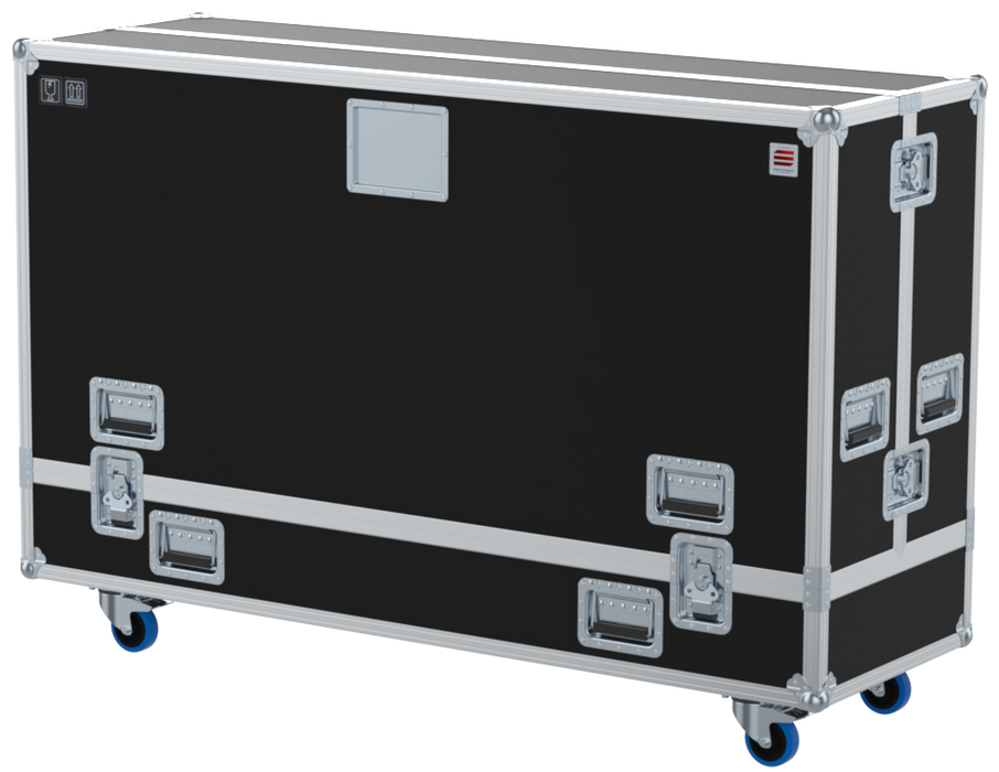 SANTOSOM Display Flight case PRO, 2x Screen 75" (W1720xD77xH960 UID)