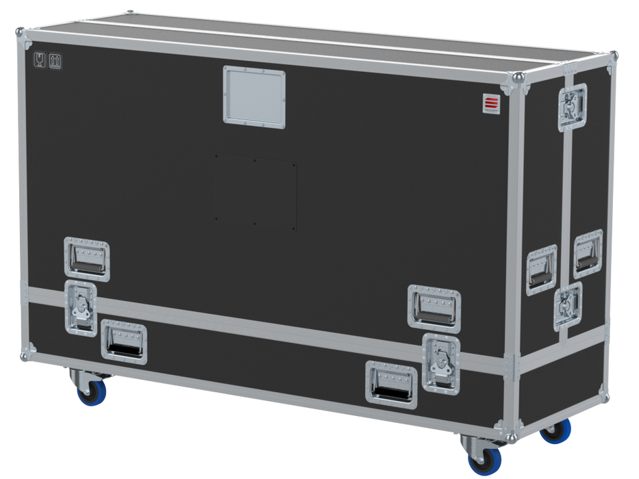 SANTOSOM Display Flight case PRO, 2x Screen 75" (W1720xD77xH960 UID)