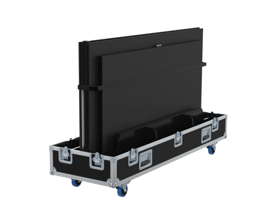 SANTOSOM Display Flight case PRO, 2x Screen 75" (W1720xD77xH960 UID)