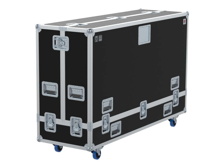 SANTOSOM Display Flight case PRO, 2x Screen 75" (W1720xD77xH960 UID)