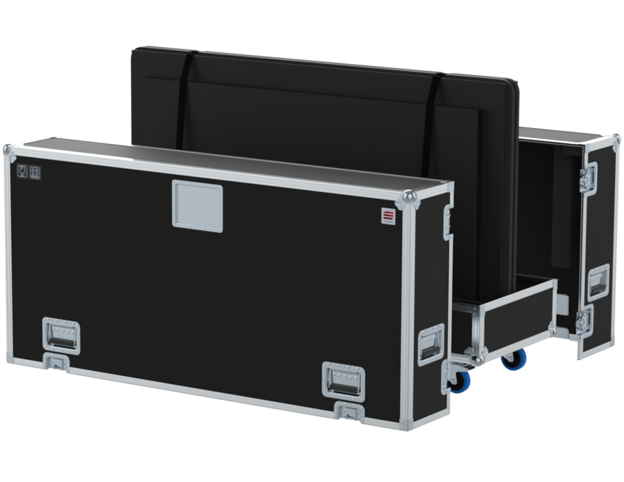 SANTOSOM Display Flight case PRO, 2x Screen 75" (W1720xD77xH960 UID)