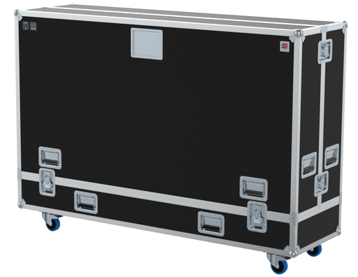SANTOSOM Display Flight case PRO, 2x Screen 85", 6x 43" Adjust. (1920x160x116