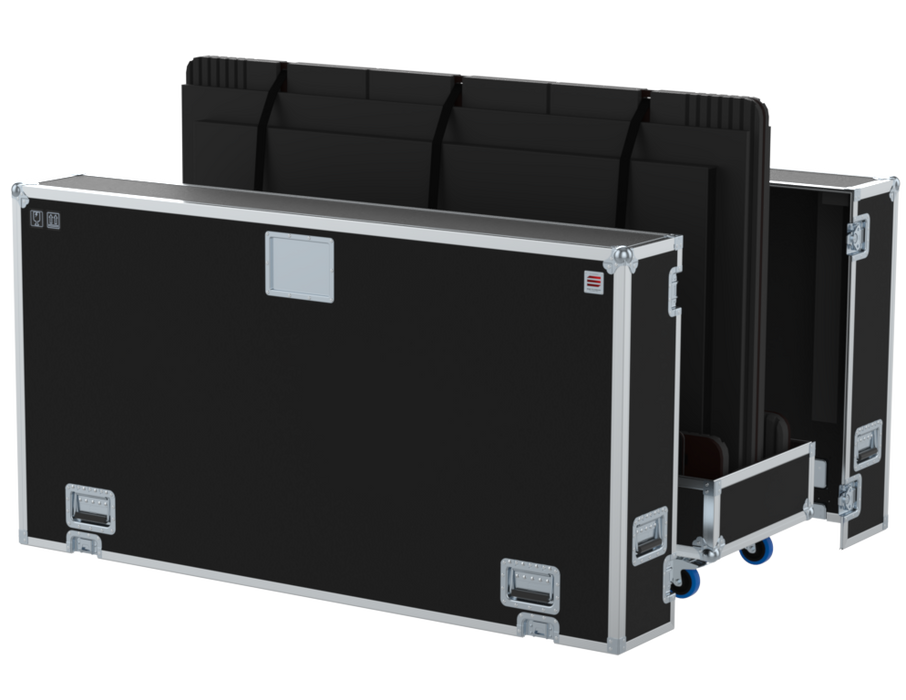 SANTOSOM Display FC PRO, 2x Screen 85", 3x 43´^ Adjust. (1920x160x1160)