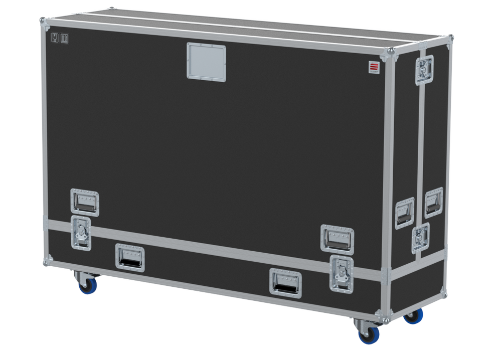 SANTOSOM Display Flight case PRO, 2x Screen 85" (1920x160x1160mm UID)