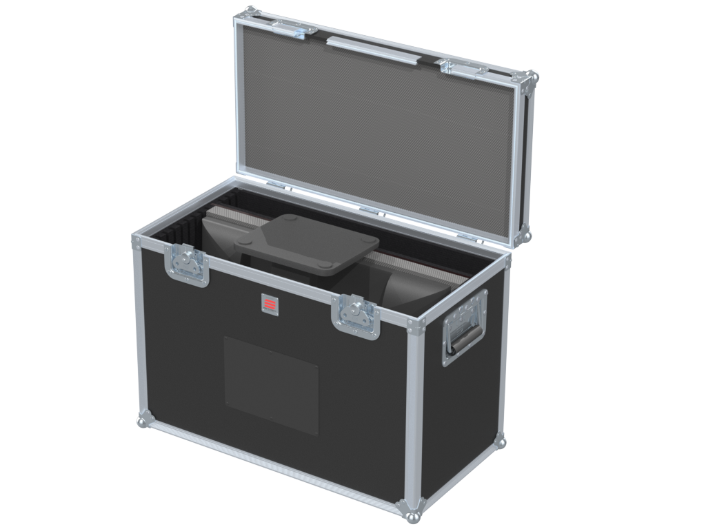 Santosom Display Flight case, LCD max: 540x284x407