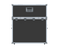 Santosom Flight case, monitor Adjustable (650x30/66x520) iMac 27